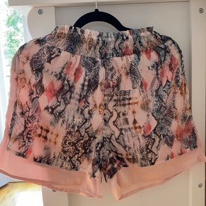 SNAKESKIN BEACH SHORTS